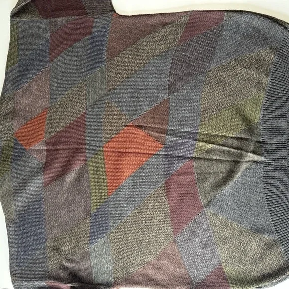 VTG Serafini‎ 100% Acrylic Abstract Men's Sweater Size XL - Picture 6 of 9